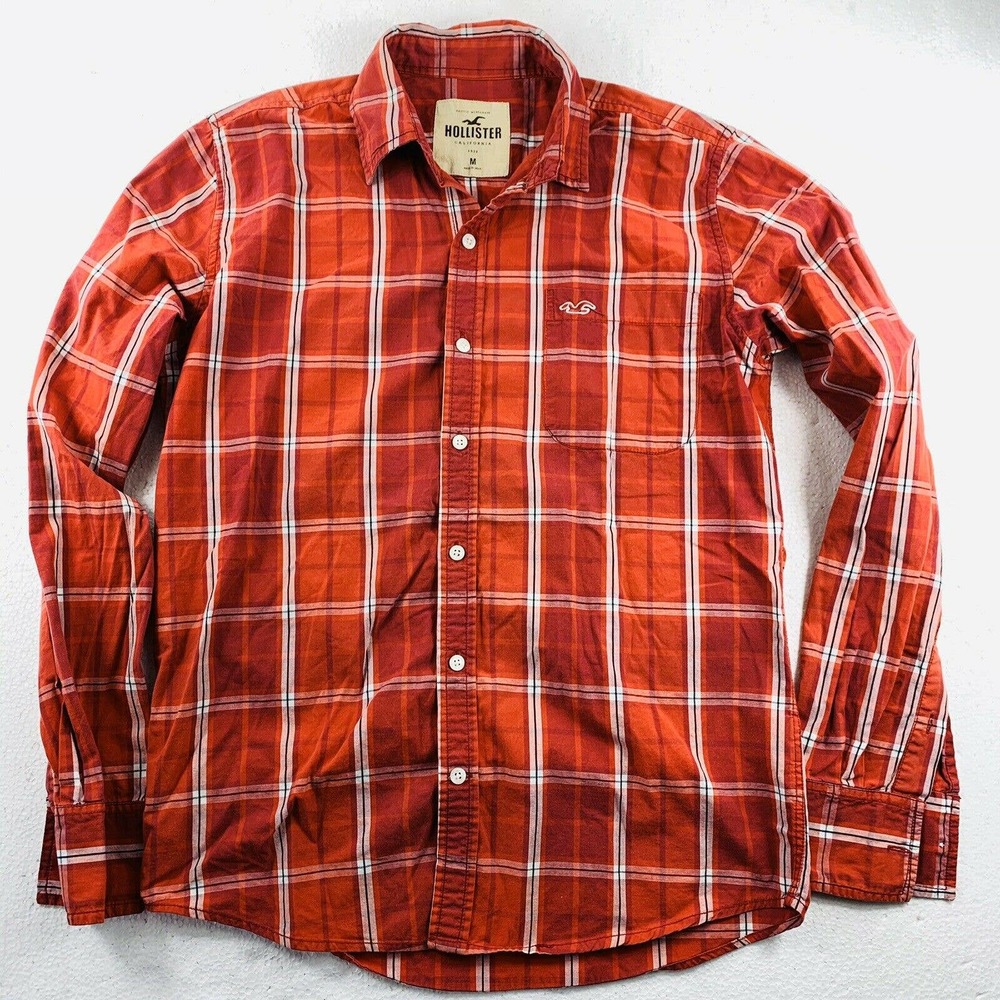 Hollister Beautiful Plaid and Checks Shirt Size M